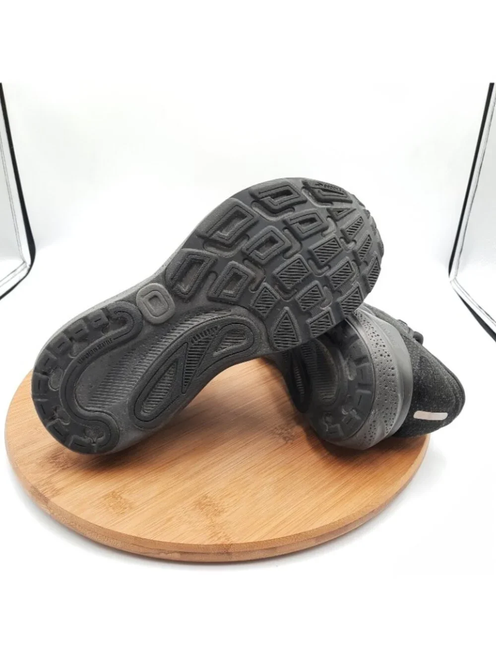 Brooks Adrenaline GTS 24 Womens Size 6.5 Shoes Triple Black Running Sneakers